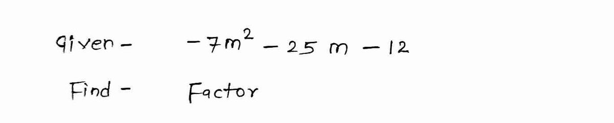 Algebra homework question answer, step 1, image 1